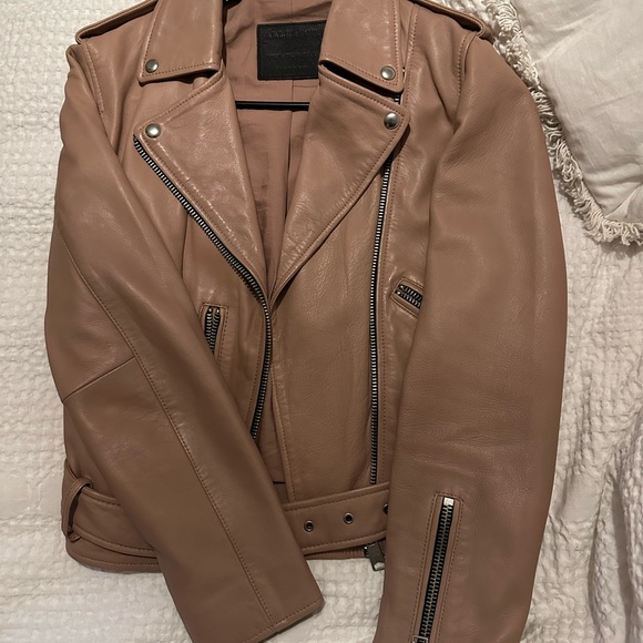 AllSaints leather Jacket - Picture 2 of 8